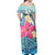 Hawaii Matching Dress and Hawaiian Shirt Hawaii Plumeria Deep Sea Circle Turtle - Polynesian Pride