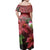 Matching Dress and Hawaiian Shirt Hawaii Red Hibiscus Humming Bird RLT14 - Polynesian Pride