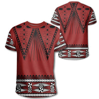 Polynesian Pride Tonga T Shirt Tonga Pattern Style T Shirt Unisex Red - Polynesian Pride