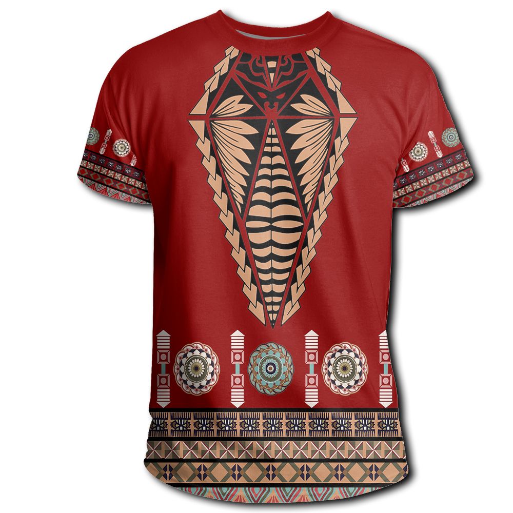 Polynesian Pride Tonga T Shirt Tonga Ngatu Design T Shirt - Polynesian Pride