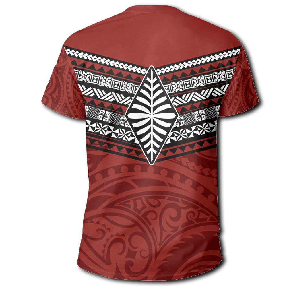 Polynesian Pride Tonga T Shirt Pattern Ngatu Tonga T Shirt - Polynesian Pride