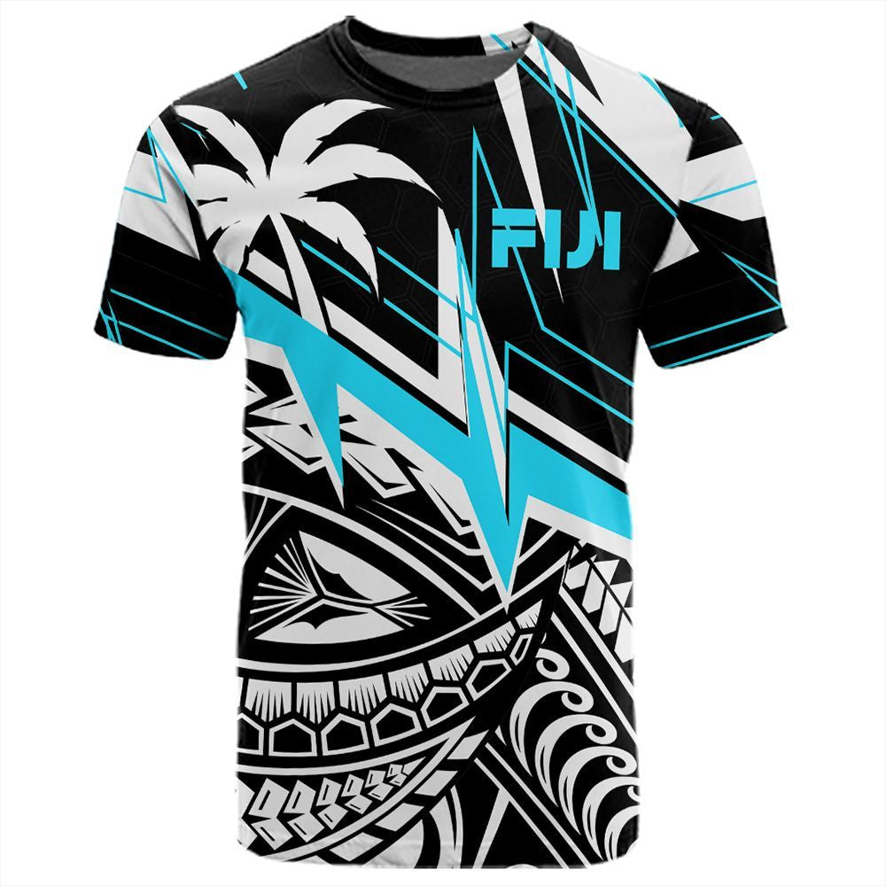 Polynesian Pride Fijian T Shirt Fiji Rugby 2021 T Shirt Unisex Black - Polynesian Pride