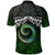 Polynesian Pride Apparel New Zealand Maori Polo Shirt, Poutama Koru Paua Shell Golf Shirt - Polynesian Pride