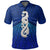 Polynesian Pride Apparel Maori Moko Tattoo, Manaia Pounamu Polo Shirt Cobalt Unisex Cobalt - Polynesian Pride