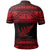 Polynesian Pride Apparel Aotearoa New Zealand Maori Polo Shirt Silver Fern Redx - Polynesian Pride