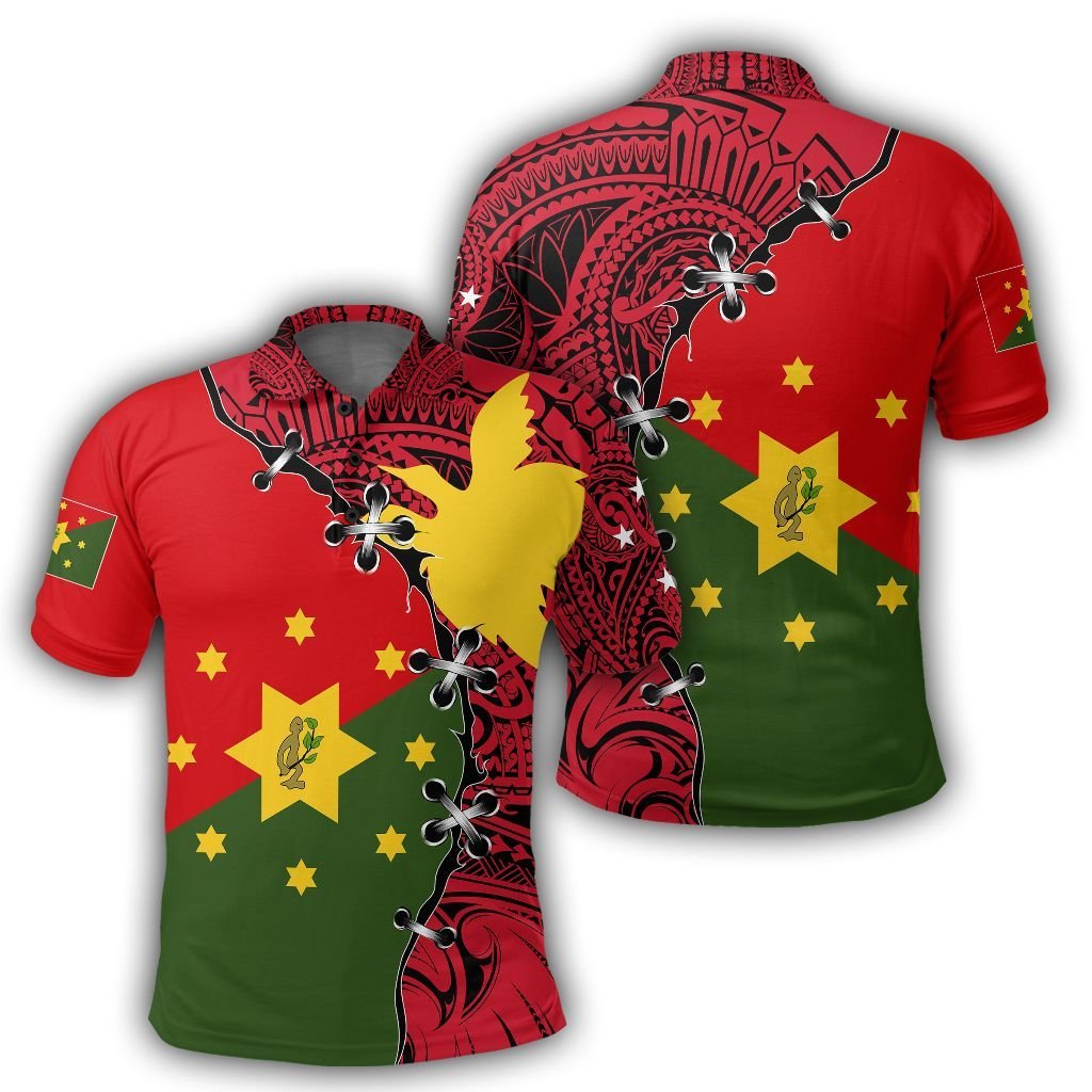 Polynesian Pride Apparel Eastern Highland Polo Shirt PNG Suture Style - Polynesian Pride