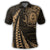 Polynesian Pride Apparel Polo Shirt Guam Polo Shirt Micronesia Pattern Pohic Style Gold - Polynesian Pride