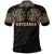 Polynesian Pride Apparel Aotearoa Maori Tattoo Golden Polo Shirt Unisex Black - Polynesian Pride