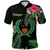 Polynesian Pride Apparel Pohnpei Micronesia Green Polo Shirt Tropical Flowers Unisex Green - Polynesian Pride