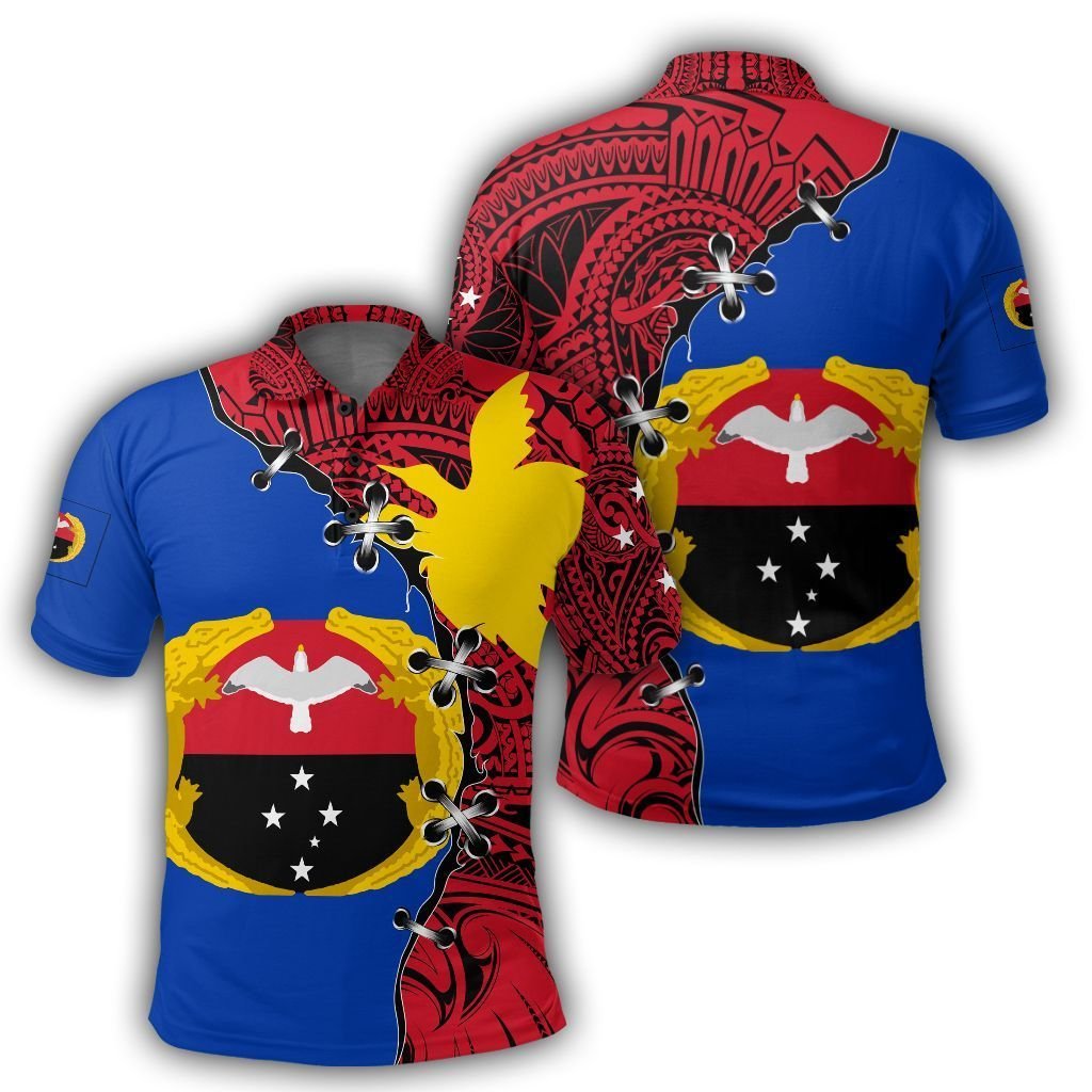 Polynesian Pride Apparel Gulf Polo Shirt PNG Suture Style - Polynesian Pride