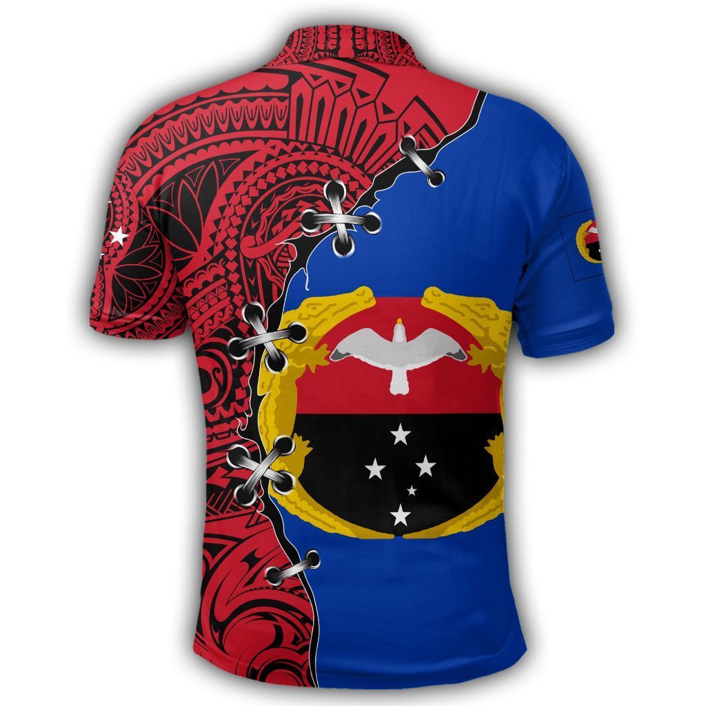 Polynesian Pride Apparel Gulf Polo Shirt PNG Suture Style - Polynesian Pride