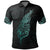 Polynesian Pride Apparel Light Silver Fern New Zealand Polo Shirt, Turquoise - Polynesian Pride