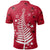 Polynesian Pride Apparel New Zealand Polo Shirt Silver Fern Christmas Tree - Polynesian Pride