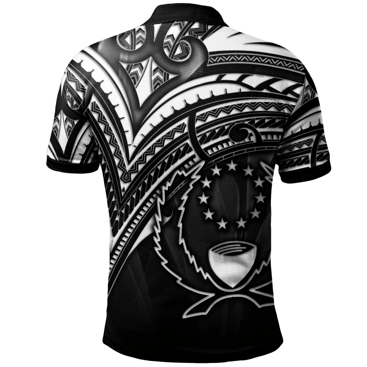 Polynesian Pride Apparel Pohnpei State Polo Shirt Cross Style - Polynesian Pride