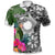 Polynesian Pride Apparel Marshall Islands Polo Shirt White Turtle Plumeria Banana Leaf Unisex Black - Polynesian Pride