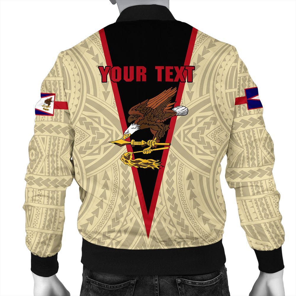 Samoan Jacket - American Samoa Law School Bomber Jacket - Polynesian Pride