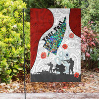 Polynesian Pride Flag - (Custom) New Zealand Anzac Fern & Maori Flag - Polynesian Pride