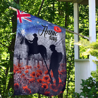 Polynesian Pride Flag - Anzac Day Lest We Forget Vintage Poppies Flag - Polynesian Pride