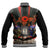 Polynesian Pride Clothing - Anzac Day Lest We Forget Australia & New Zealand Baseball Jacket - Polynesian Pride