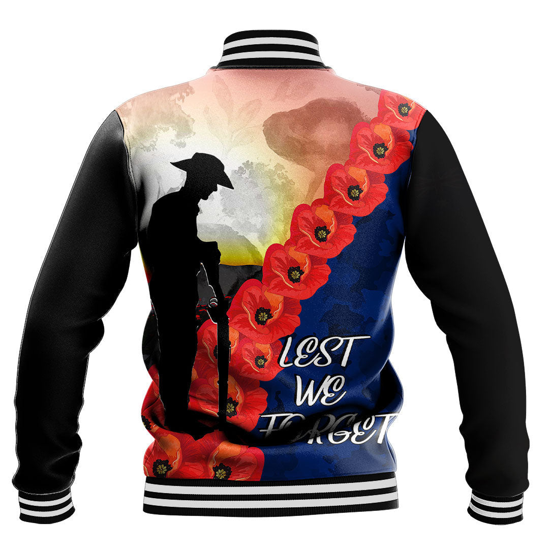 Polynesian Pride Clothing - Anzac Day All Gave Some Baseball Jacket - Polynesian Pride
