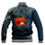 Polynesian Pride Clothing - New Zealand Paua Silver Fern Poppy Baseball Jacket - Polynesian Pride