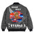 Polynesian Pride Clothing - (Custom) New Zealand Anzac Red Poopy Bomber Jacket - Polynesian Pride