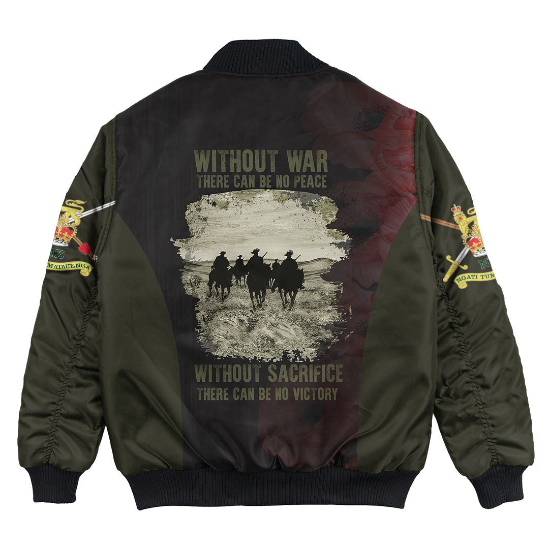 Polynesian Pride Clothing - Anzac DayThe Salute To Heroes Bomber Jacket - Polynesian Pride