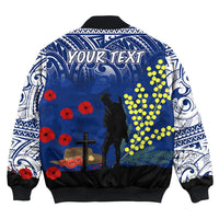 Polynesian Pride Clothing - (Custom) New Zealand Soldier Bomber Jacket - Polynesian Pride