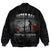 Polynesian Pride Clothing - Anzac Day Remember Australia & New Zealand Bomber Jacket Unisex Black - Polynesian Pride