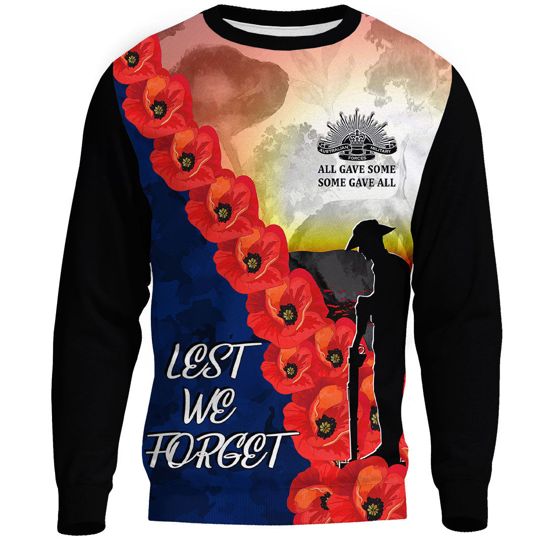 Polynesian Pride Clothing - Anzac Day All Gave Some.Sweatshirt - Polynesian Pride