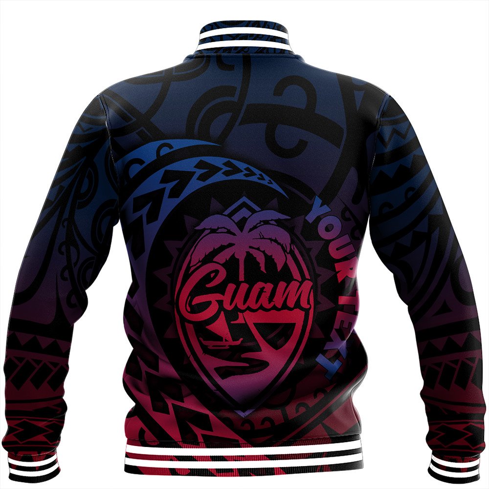 Polynesian Pride Jacket - Guam Rising Style Baseball Jacket LT10 - Polynesian Pride