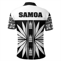Polynesian Pride Apparel Samoa Black Saturday Polo Shirt LT10 - Polynesian Pride