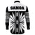 Polynesian Pride Long Sleeve Button Shirt - Samoa Black Saturday Long Sleeve Button Shirt LT10 - Polynesian Pride