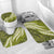 Polynesian Home Set - Tribal Olive Green Floral Splash Bathroom Set LT10 - Polynesian Pride