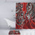 Polynesian Home Set - Red Tribal Print Bathroom Set LT10 - Polynesian Pride