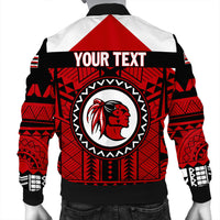 Polynesian Pride Jacket - Personalized Hawaiian High Kahuku Bomber Jacket LT10 - Polynesian Pride