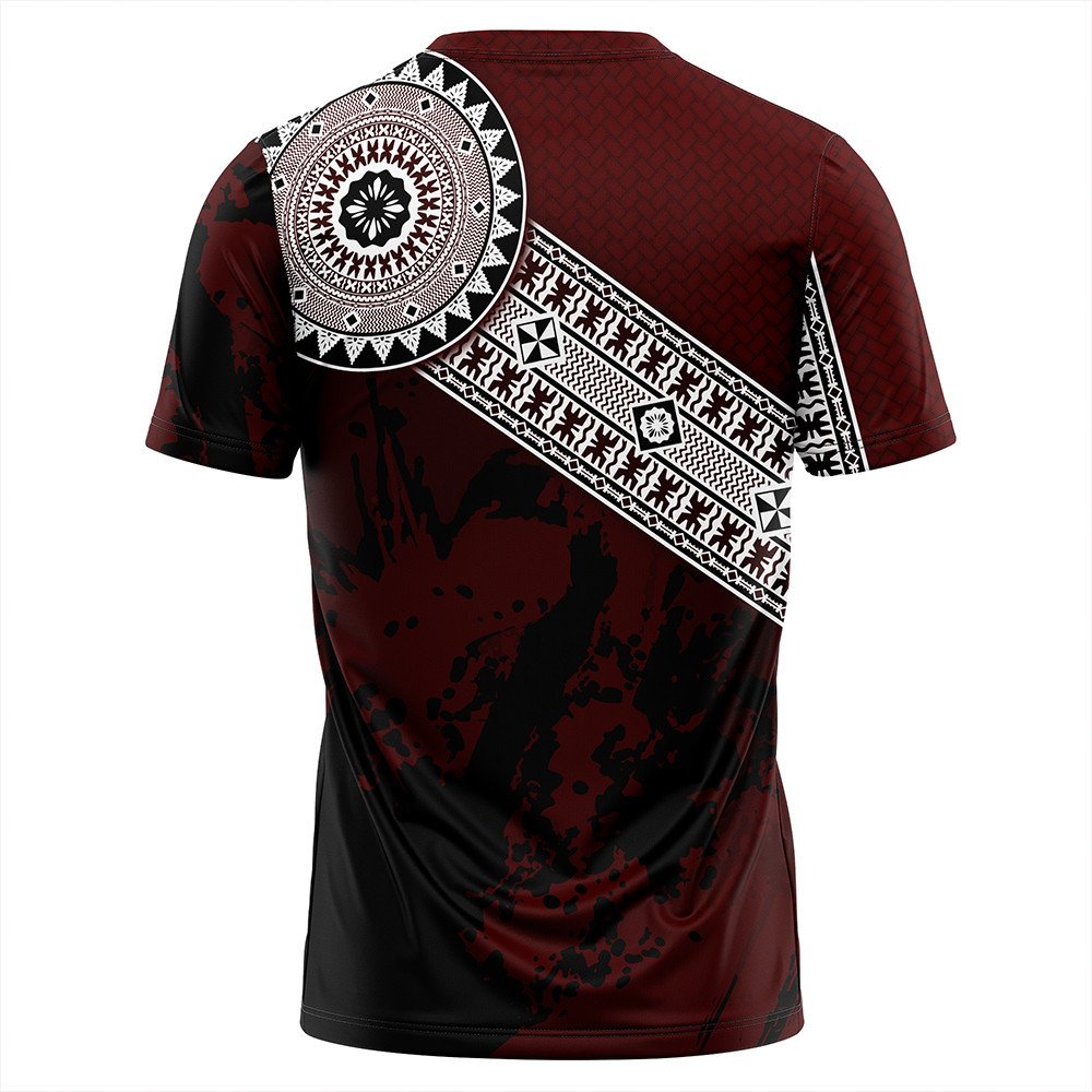 Polynesian Pride T Shirt Fiji Masa Paint Style T Shirt LT10 - Polynesian Pride