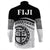 Polynesian Pride Shirt - Fiji Rugby Concept Long Sleeve Button Shirt LT10 - Polynesian Pride