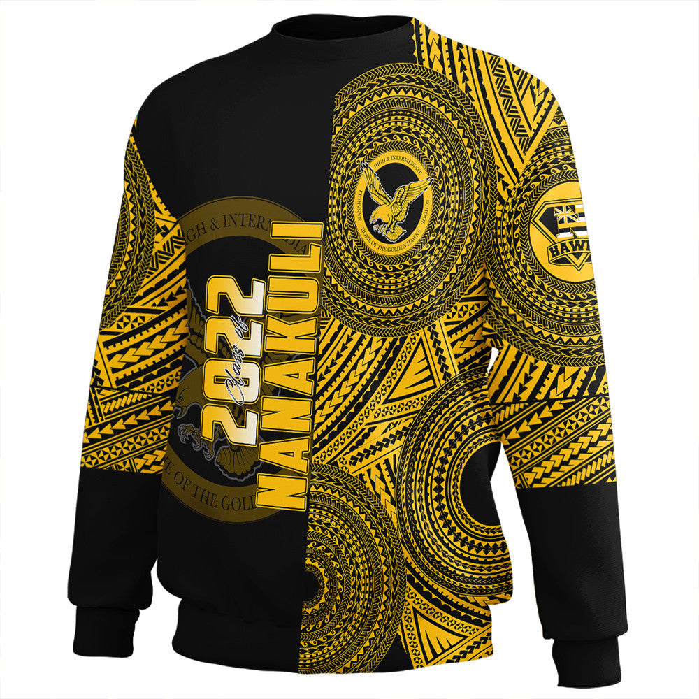 Polynesian Pride Sweatshirt - Personalized Hawaii Class Of Nanakuli Sweatshirt LT10 - Polynesian Pride