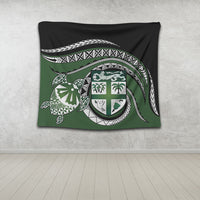 Polynesian Pride Home Decor - Fiji Masi Turtle Tapestry LT10 - Polynesian Pride