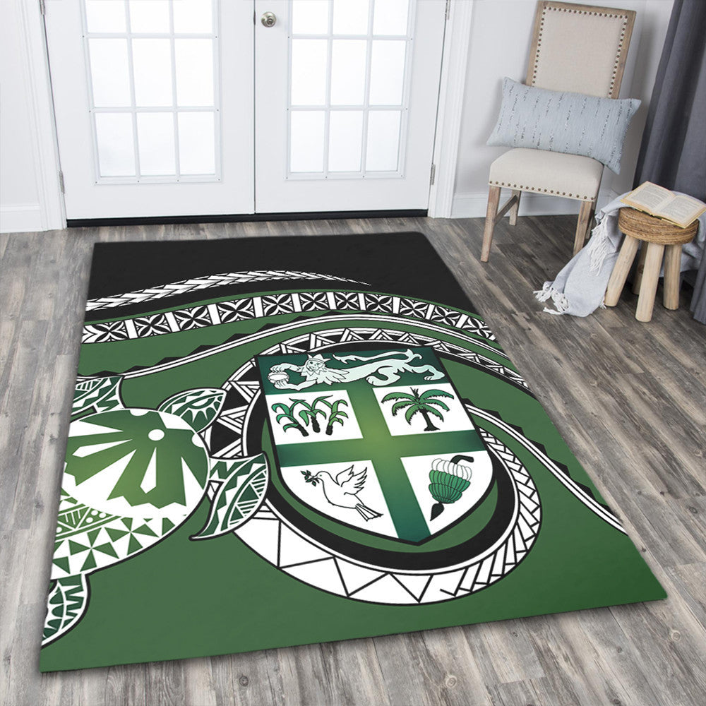 Polynesian Pride Home Set - Fiji Masi Turtle Area Rug LT10 - Polynesian Pride