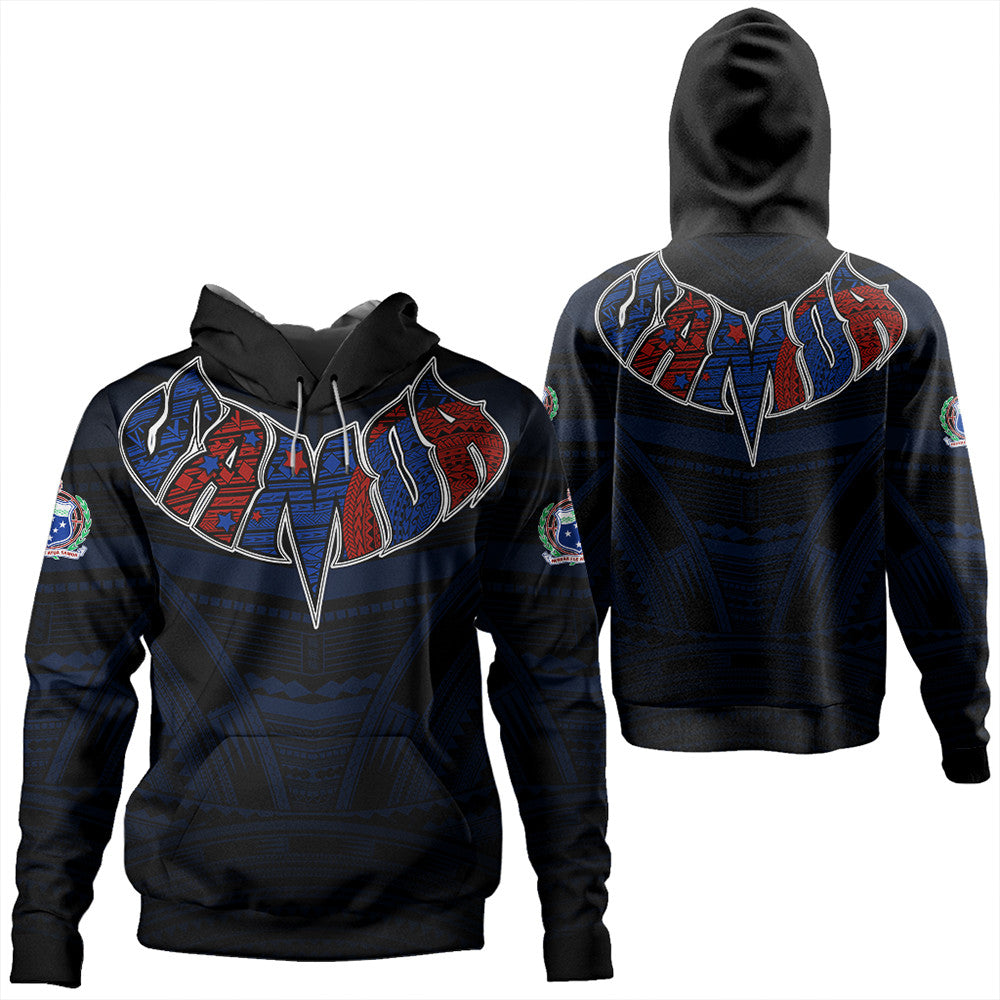 Polynesian Pride Hoodie Samoa Forever Hoodie LT10 Black - Polynesian Pride