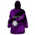 (Custom Personalised) Nauru Polynesian Hibiscus Naoero Purple Wearable Blanket Hoodie LT14 - Polynesian Pride