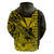 Custom Kakau Polynesian Tribal Hawaiian Turtle with Kanaka Maoli Yellow Hoodie LT9 - Polynesian Pride