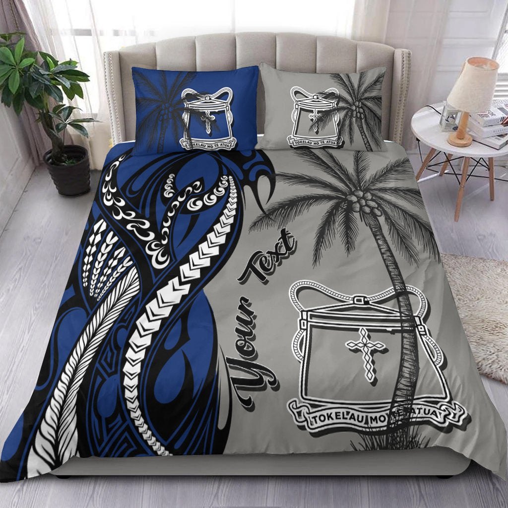 Tokelau Custom Personalized Bedding Set - Classical Coconut Tree - Polynesian Pride