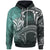 Samoa Custom Hoodie Samoa Seal Wave Style (Green) Unisex Green - Polynesian Pride