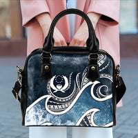 Pohnpei Islands Polynesian Shoulder Handbag - Ocean Style - Polynesian Pride
