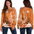 Marshall Islands Women's Off Shoulder Sweaters - Marshallese Spirit - Polynesian Pride