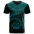 Vanuatu Polynesian Custom T Shirt Vanuatuan Waves (Turquoise) Unisex Art - Polynesian Pride