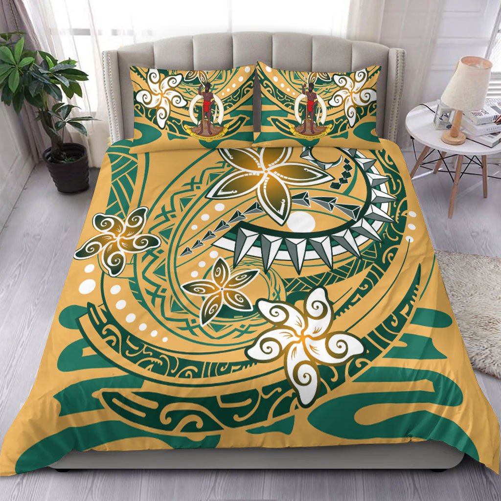 Vanuatu Bedding Set - Spring style yellow - Polynesian Pride